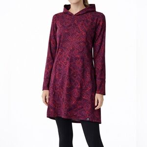 NWT Title Nine Hooded Winter Tech Dress Size L